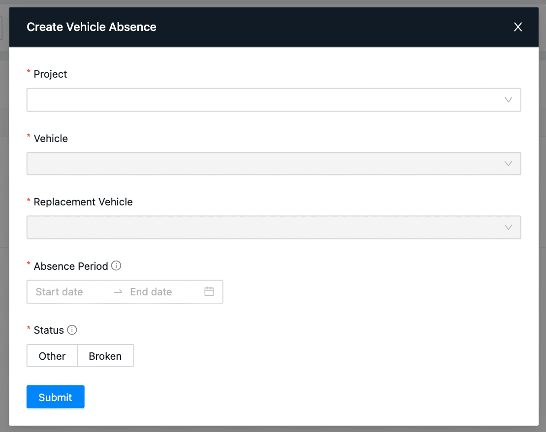 vehicle planner